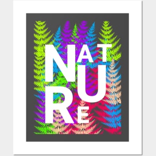 Colorful nature trees Posters and Art